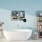 Stupell Industries Modern Bathroom with House Plants 2pc Canvas Set, design by JJ Design House LLC